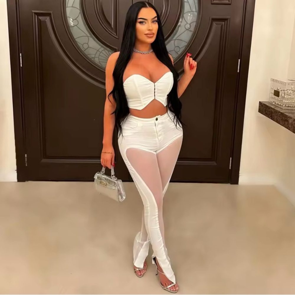 All White 2 piece